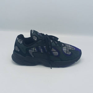Adidas Yung 1 Purple Plaid